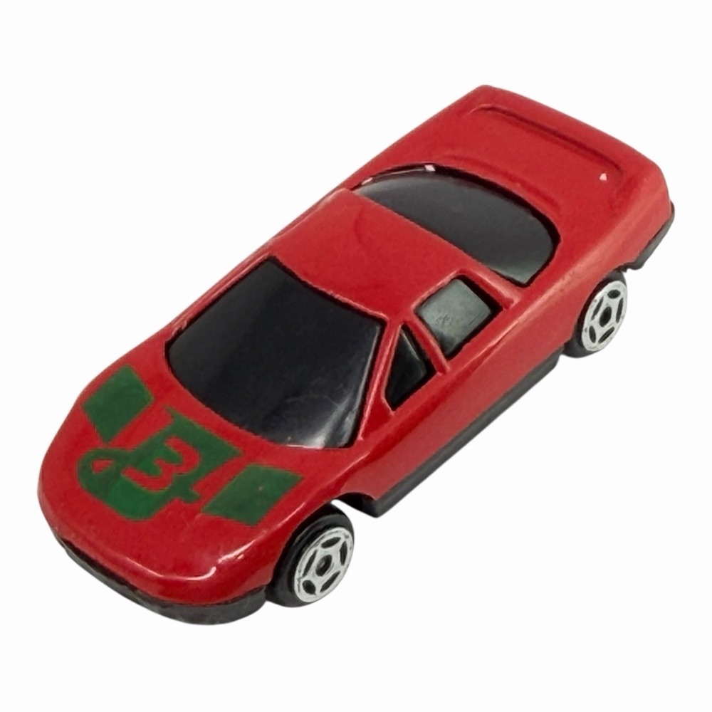 Vintage Unbranded Honda NSX Summer Red Diecast Model‎ Car No. 3